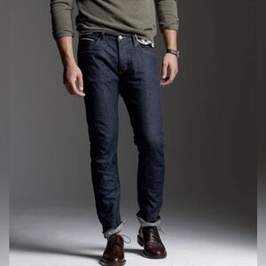 J CREW 484 Slim Japanese Denim Jeans, Size 33
